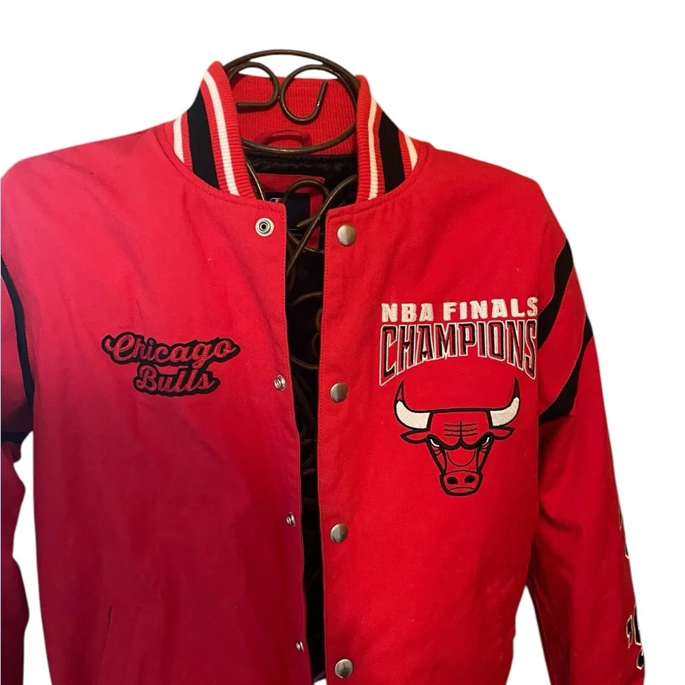 Red NBA Finals Champions Jacket - Picture 7 of 8